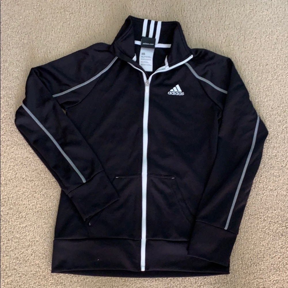 Adidas Climalite Zip Front Track Jacket